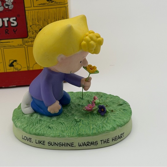 Hallmark Other - Hallmark Peanuts Gallery “Love Warms The Heart” Figurine